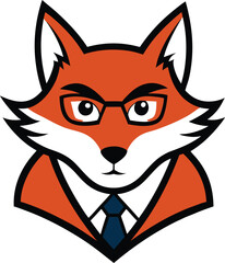 red fox cartoon