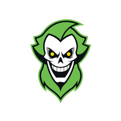 green monster face