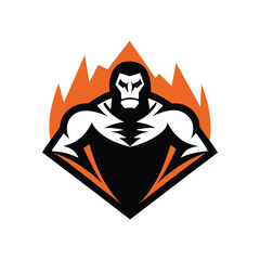 vector illustration of a skull