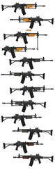 Arabic Main Battle Rifles