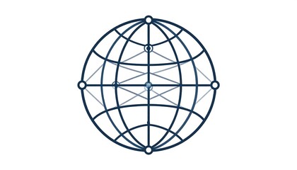 Global Network Connection - A World of Interconnectedness and Communication.