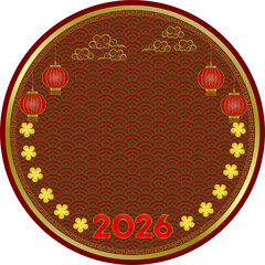 New Year Festival, Greeting Card, Bless, 
Happiness, Celebrate, Send Happiness