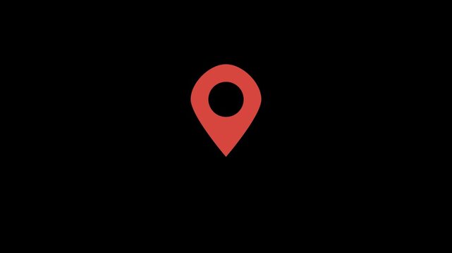 Map Pin Pointer Animation