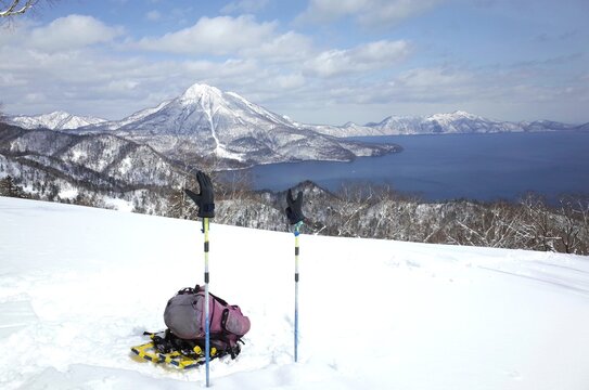 Mt.Tappukoppu & Mt.Ninarubi in winter