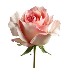 Elegant Pink Rose Close Up Detailed Floral Photography Beauty and Grace