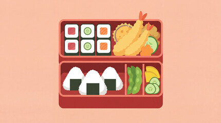 Bento Box Feast - Culinary Delights