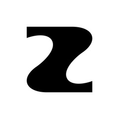 Letter Z logo. Logo design. Template elements. Geometric abstract logo