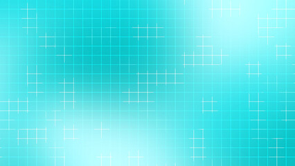 Light Blue Grid Line Background with White Cross Sparkle Pattern