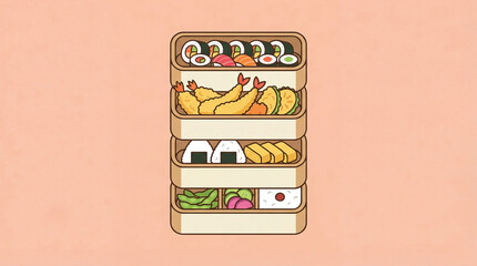 Bento Box Feast - Culinary Delights