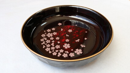 プラスチックの菓子盆