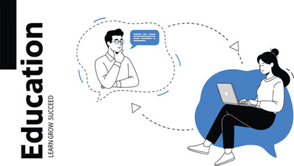 Online Learning and Remote Education Connecting Students and Teachers Digitally for Knowledge Acquisition and Skill Development