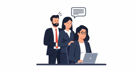 Teamwork and Collaboration in a Business Setting with Diverse Professionals.