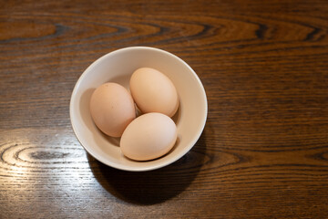 eggs in a bowl