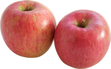 Apples Isolated On Transparent Background