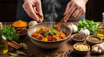 chef preparing food