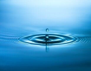 water drop splash in close up, part 3