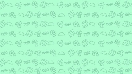 Foods like tacos and boxes in a pattern, perfect for food businesses, restaurant menus, and mexican cuisine themed designs. Trendy and versatile.