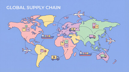 Global Logistics Network - Supply Chain Efficiency