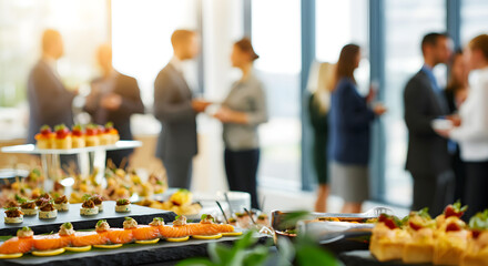 Office catering lunch buffet