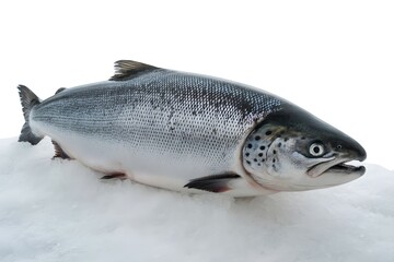 Obraz premium fresh fish on ice