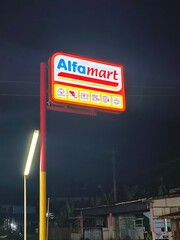 Mini market signboard