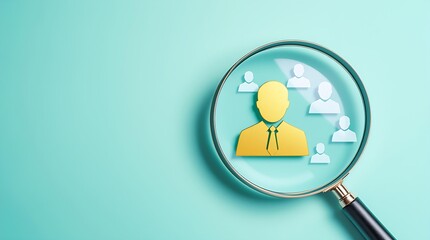 Human resources recruitment hiring talent acquisition search job vacancy candidate selection process concept