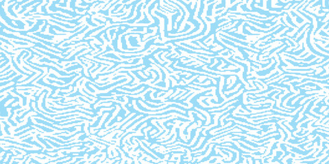 Fototapeta premium Abstract Water Surface Depiction with Soft Blue Waves Creating a Gentle and Calming Visual Rhythm of Light and Flow Perfect for Peaceful and Minimalist Backgrounds