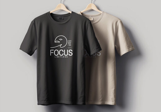 Focus T Shirt Design Layout