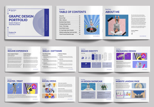 Graphic Designer Portfolio Template