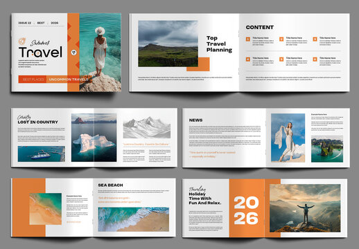 Travel Magazine Layout
