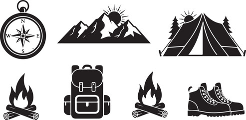 Adventure Travel Icon Set – Camping, Hiking, Exploration Symbols
Outdoor Exploration Line Icons – Mountains, Ships, Maps & More
Travel and Adventure Outline Icons Pack for Outdoor Activities