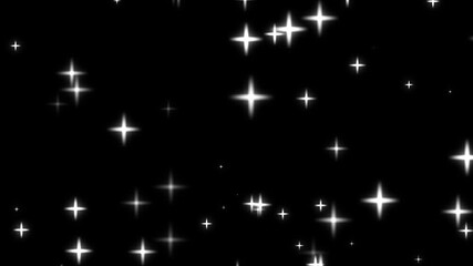 Stars sequins sparks and glittering Abstract art, backdrop, bokeh celebration, decoration design snowflake, space stars.. - Powered by Adobe