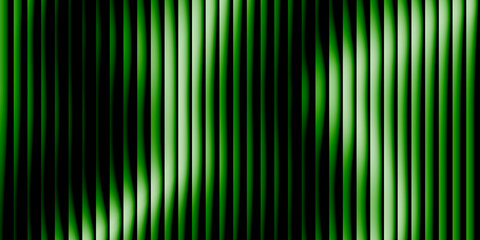 Abstract green vertical lines create a modern background art