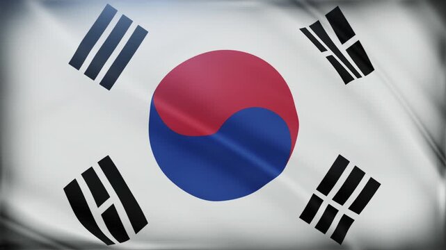 South Korea Flag National Symbol Taegeukgi Republic of Korea