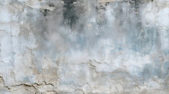 blue gray cement concrete wall texture, grunge rough old stain background, retro vintage interior backdrop Stock Illustration