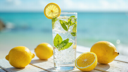 glass of lemonade