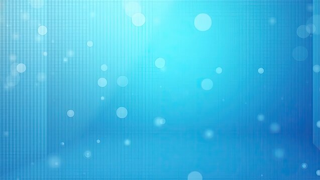 Vibrant blue abstract background with soft focus bokeh effect, featuring scattered circular light particles and subtle textured lines, creating a dreamy, clean, and visually appealing artistic design.