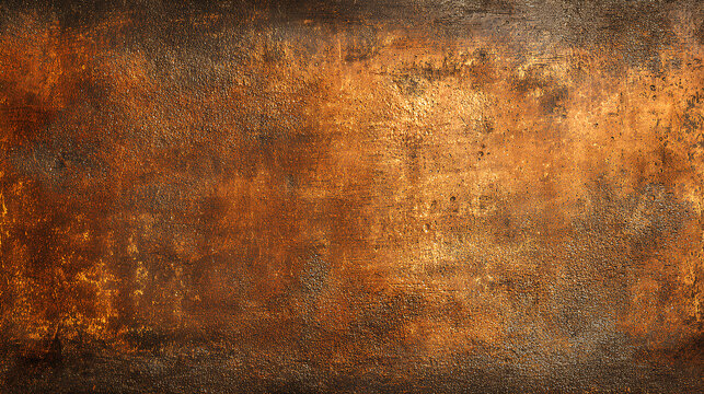 old rustic steel - metal - iron texture, copper bronze brass gold,  rustic dirty grunge surface background Stock Illustration
