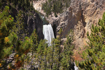 The Grand Canyon of the Yellowstone, Wyoming, USA