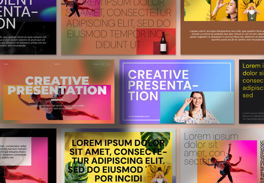 Creative Presentation Leyout