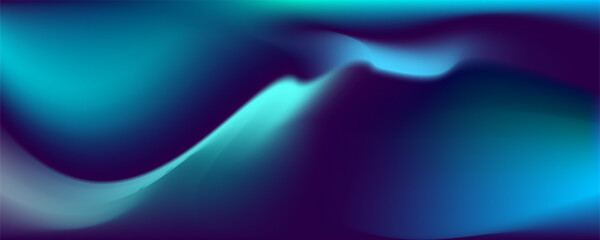 Light blue hues blend seamlessly, creating a calming atmosphere with flowing shapes and subtle gradients throughout the background design.