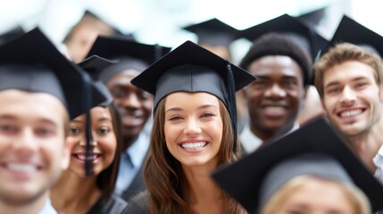 Obraz premium Graduation celebration