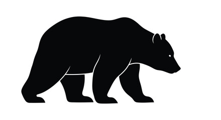 Abstract geometric shapes and lines with a distinctive silhouette style for graphic design projects and digital art applications