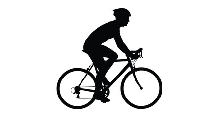 Obraz premium Abstract geometric shapes and lines in a dynamic composition with a bold silhouette