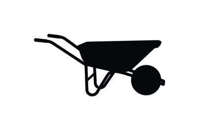 Abstract geometric pattern with vibrant color accents and silhouette elements