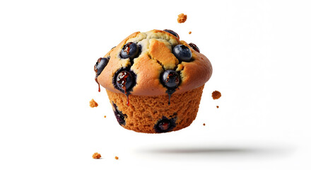 Blueberry Muffin Delight: Freshly Baked Goodness