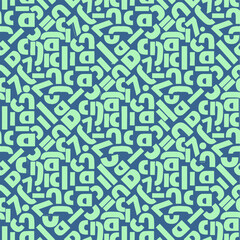 Abstract Pattern With Black Geometric Shapes for Modern Backgrounds and Textures