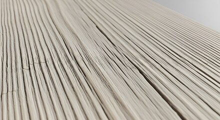 Fototapeta premium Close up shot of a textured surface with parallel lines and subtle cracks running through it diagonally