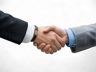 Sealing the Deal with a Confident Handshake, Business Professionals Building Strong Partnerships, Collaboration in Action, A Symbol of Trust and Agreement, Building Opportunity Together
