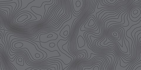 Minimal dark topographic contour pattern with smooth flowing lines, abstract terrain waves, modern geometric background, seamless design ideal for wallpapers, branding, posters, and digital graphics.